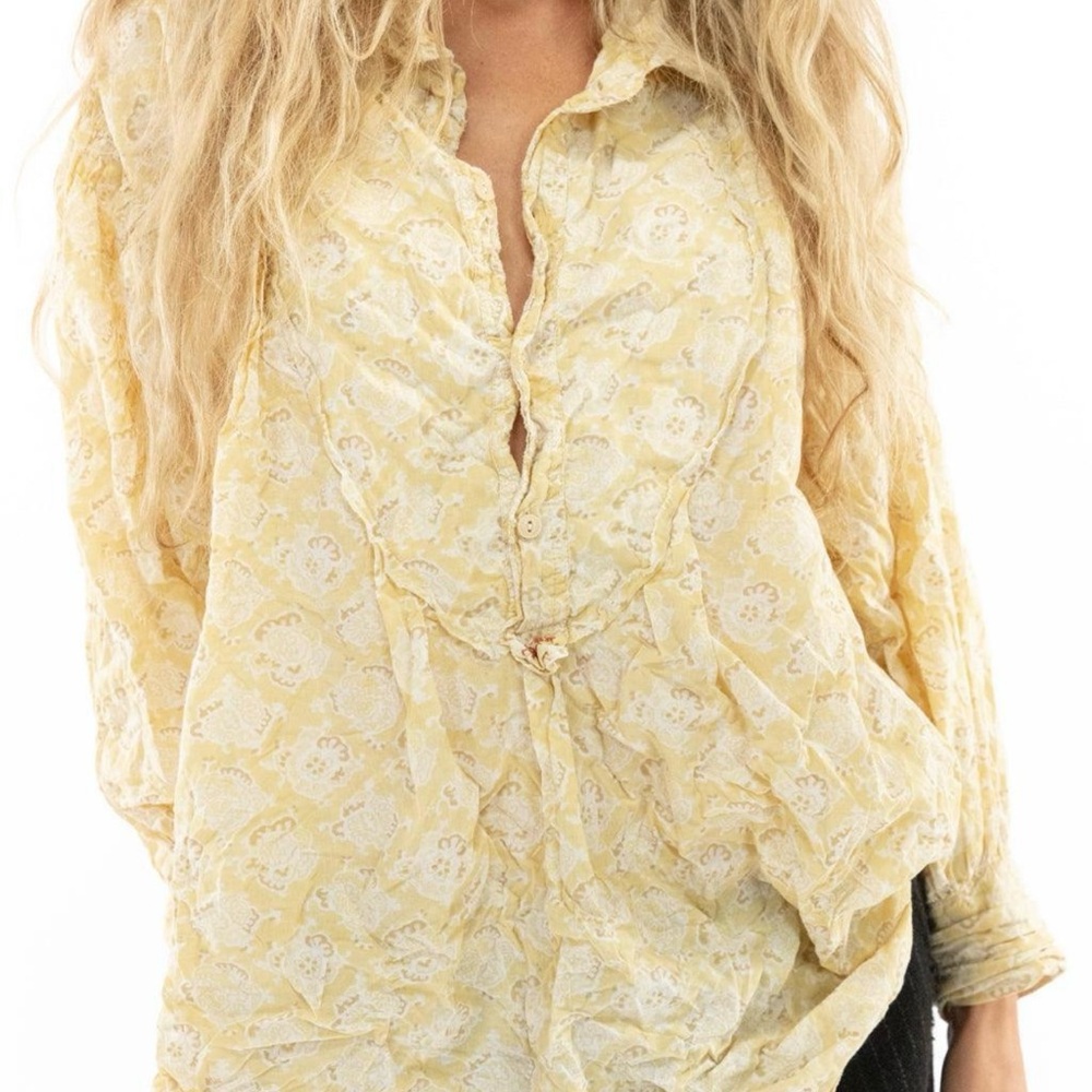 Magnolia Pearl Block Print Tora Shirt